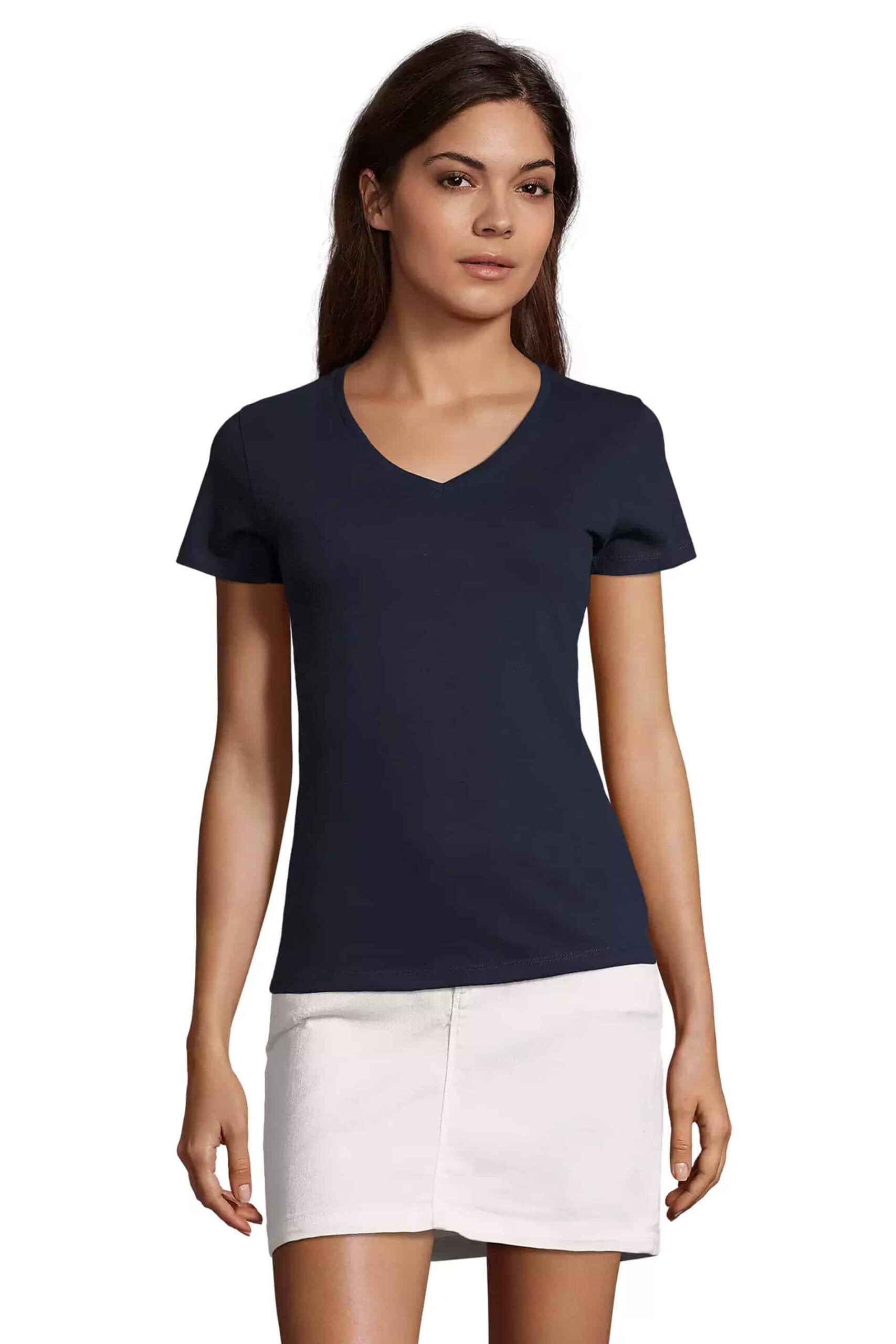 T-shirt femme col « V ». Sol’s impérial 02941 – Image 2