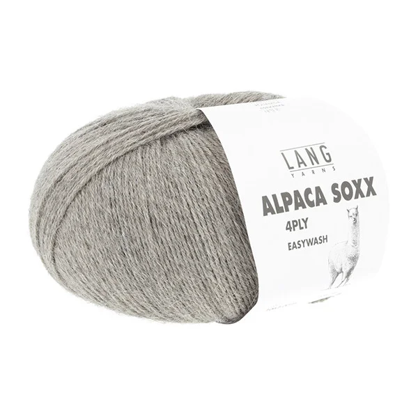 Alpaca Soxx 4-Ply Gris naturel 96 – Lang yarns