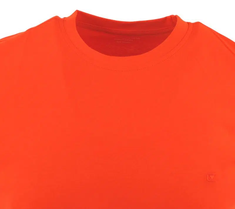 Tee-shirt orange col rond CASA MODA 004200ca – Image 2