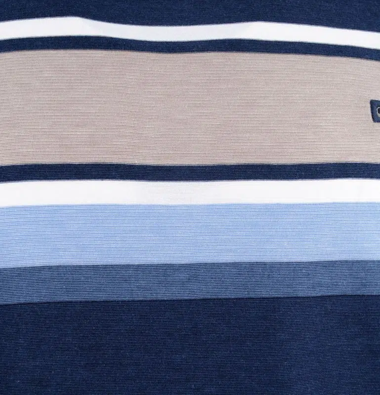 T-shirt PIERRE CARDIN rayure beige – Image 3