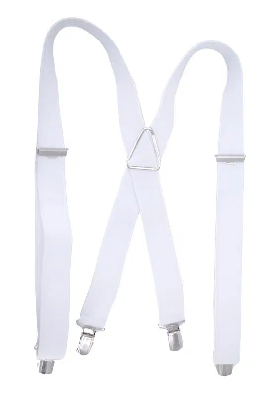 Bretelles blanches HUGO SPIECKER