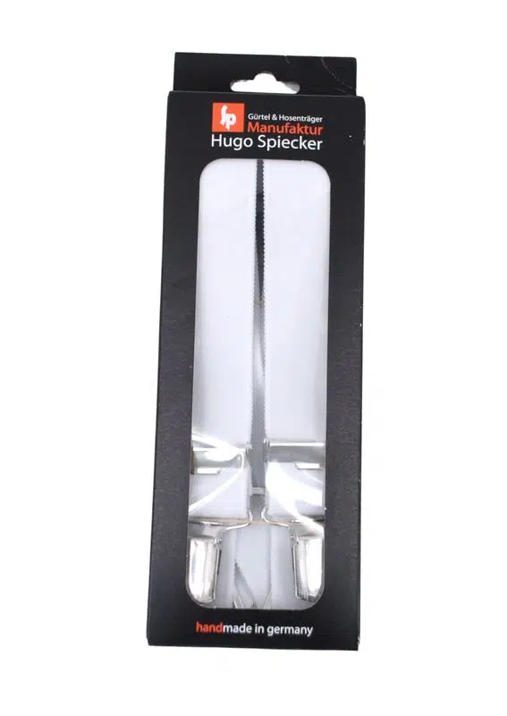 Bretelles blanches HUGO SPIECKER – Image 2