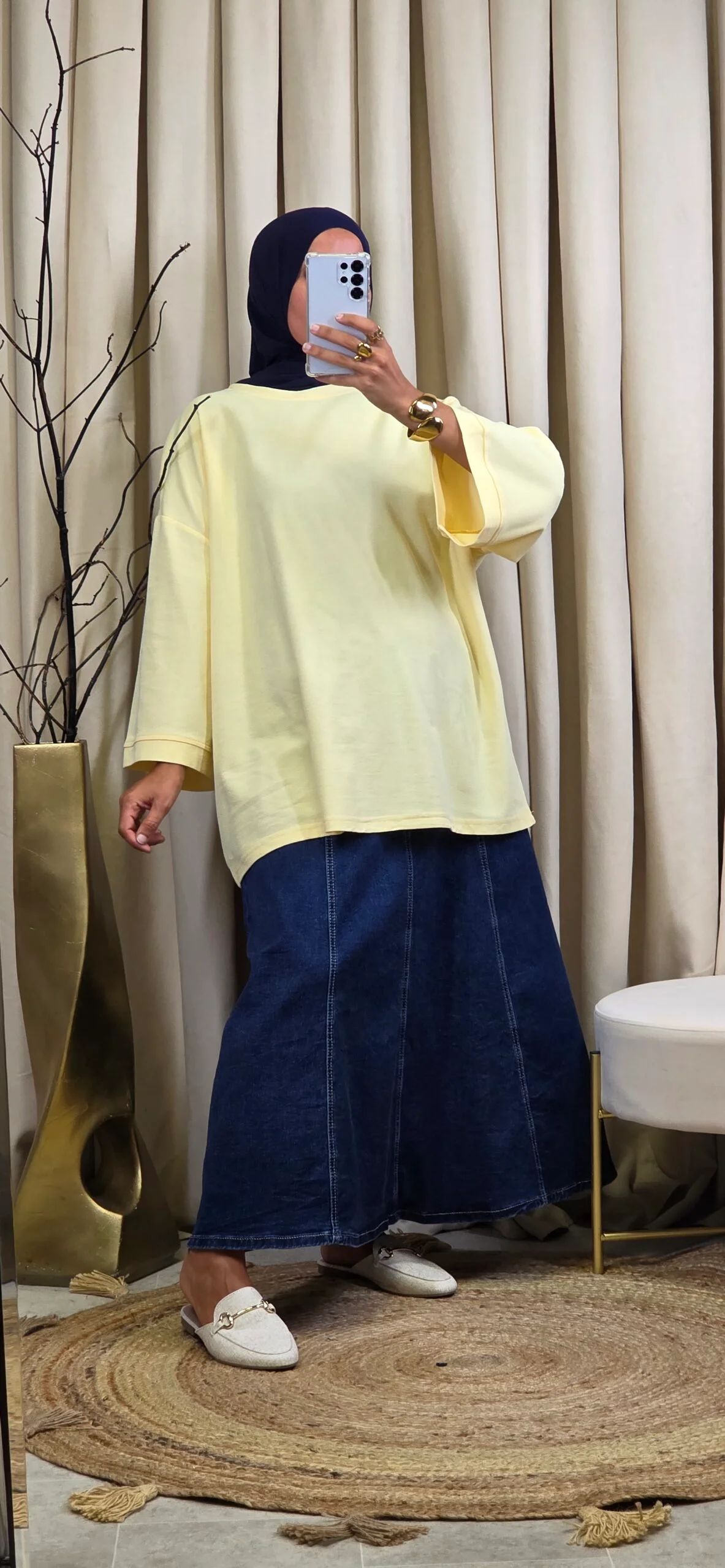 tee-shirt rima jaune – Image 2