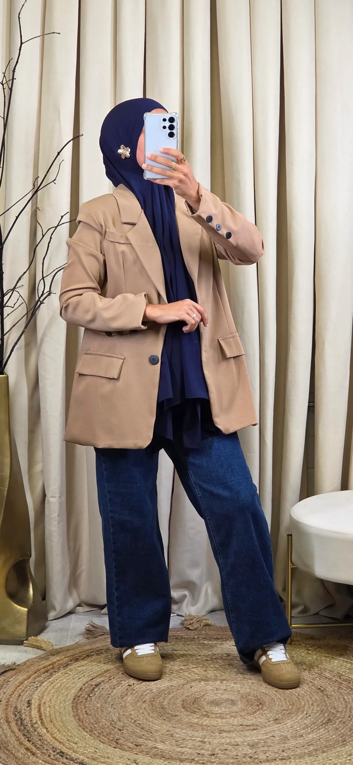 Blazer melek camel – Image 3