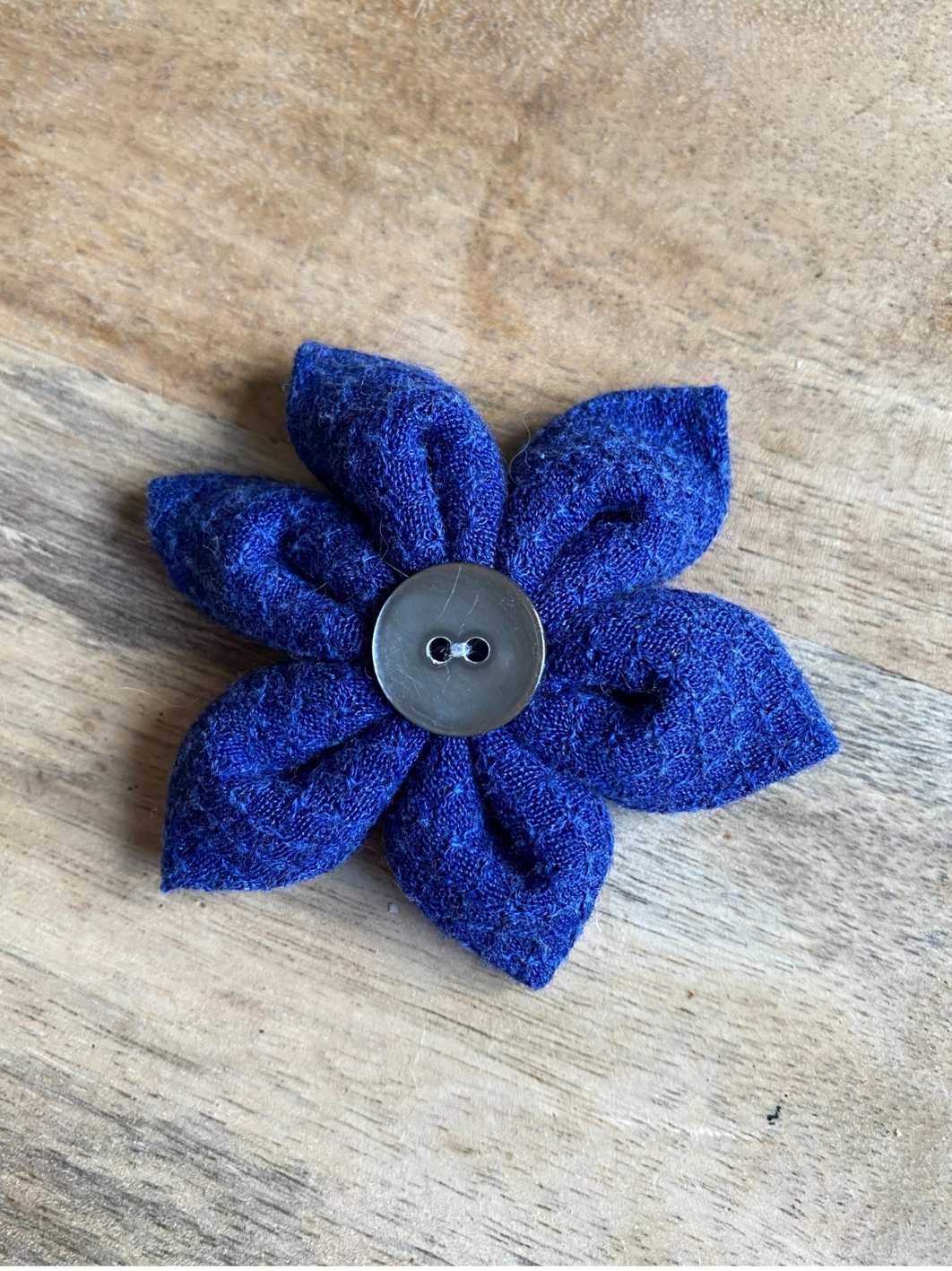 P’tite fleur unie pince, barrette, élastique – Image 9