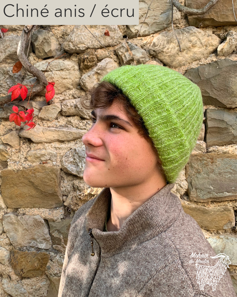 Bonnet à côtes en mohair – Image 6