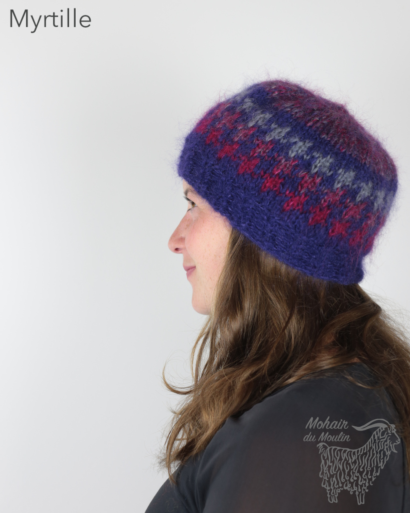 Bonnet Jacquard en mohair – Image 7