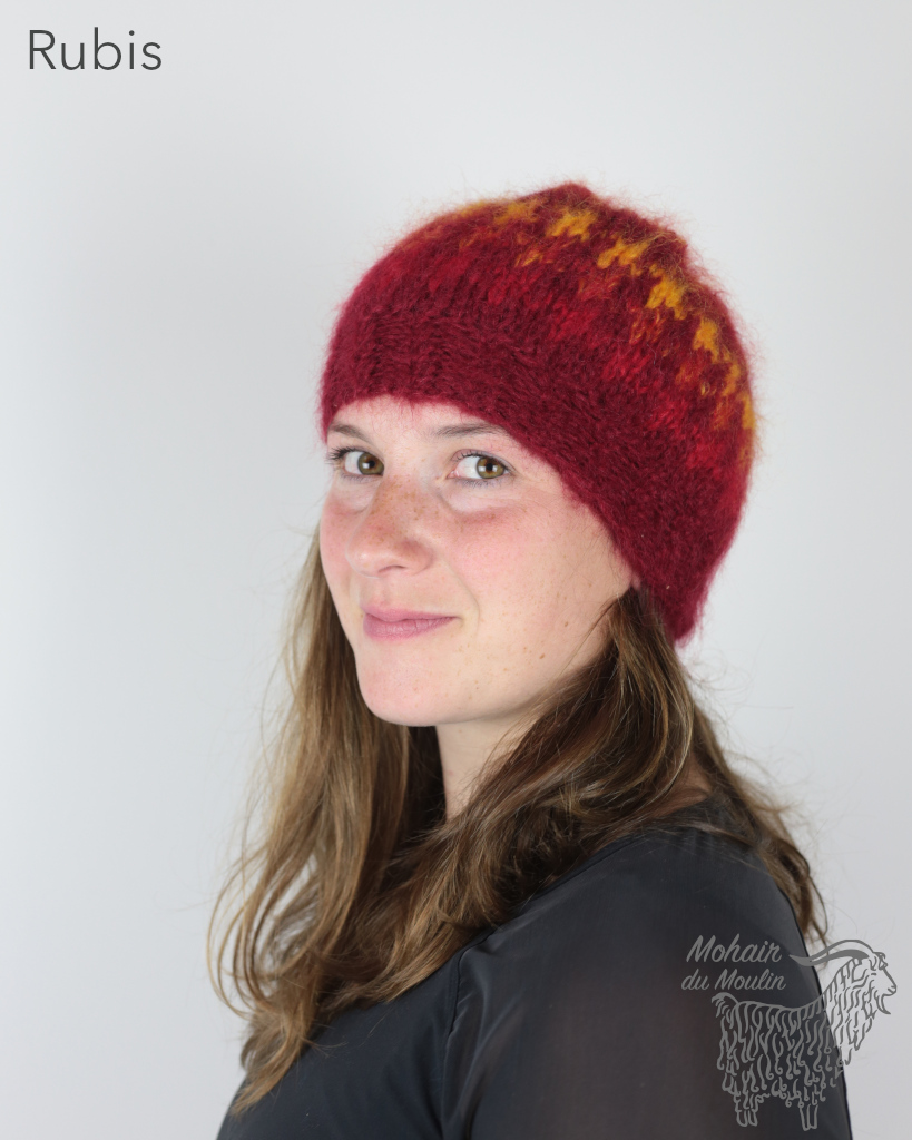 Bonnet Jacquard en mohair – Image 6