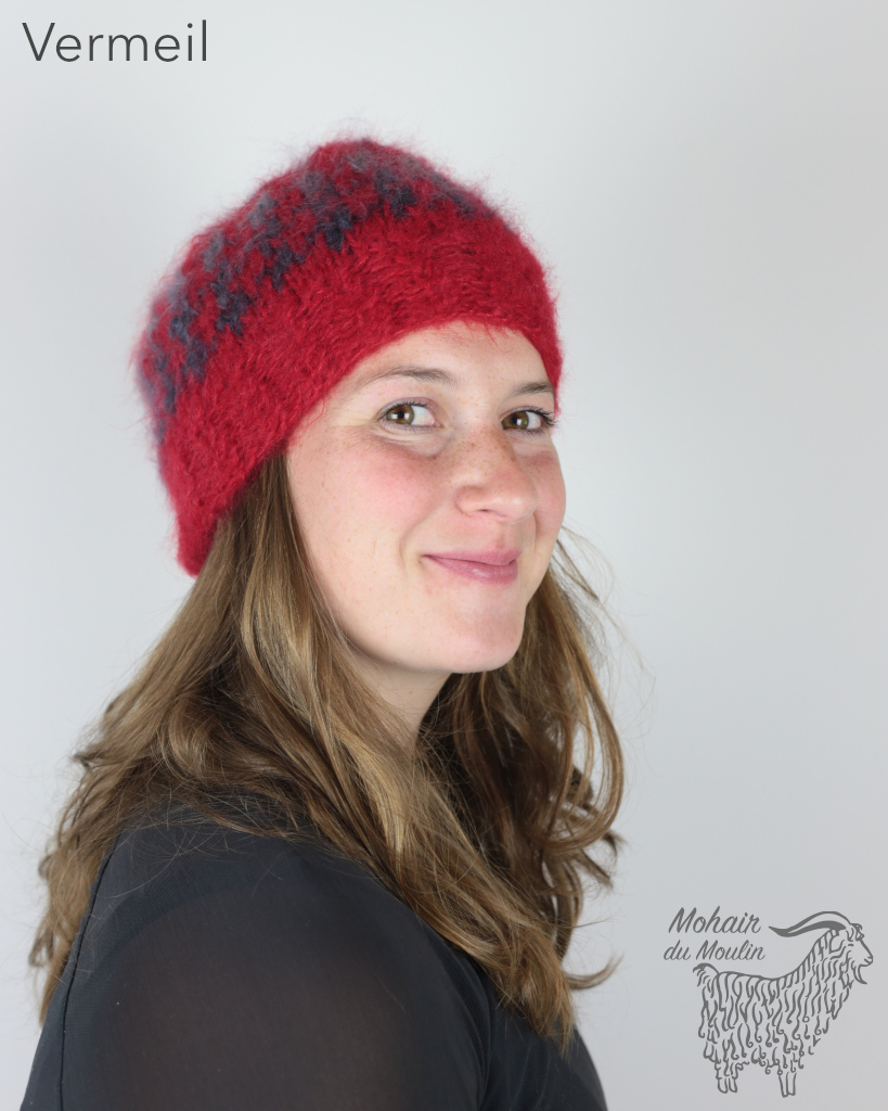 Bonnet Jacquard en mohair – Image 5