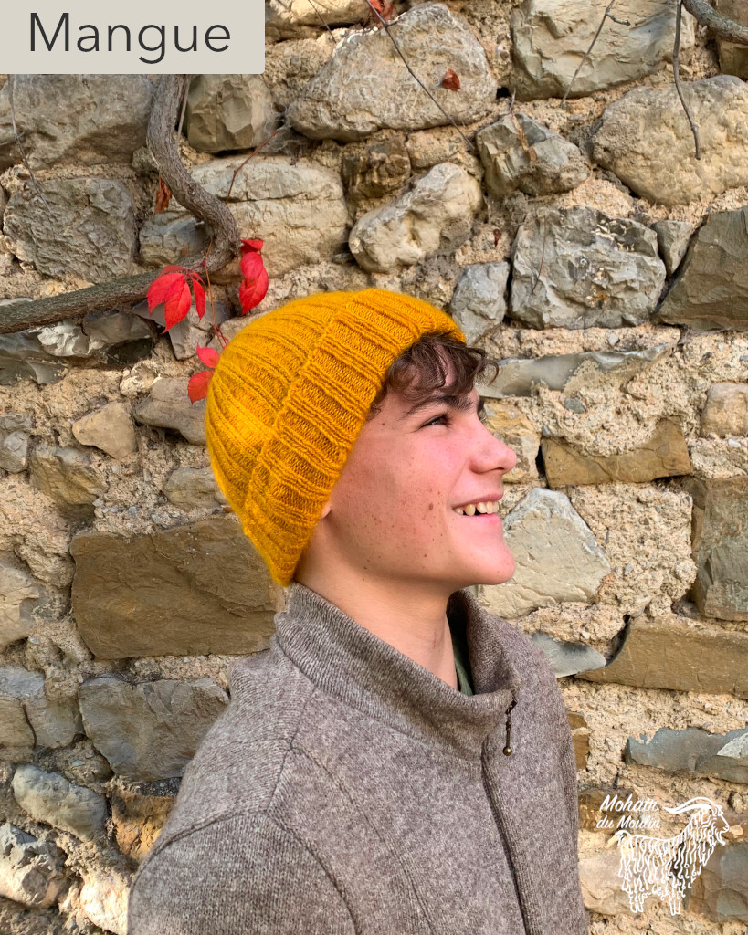 Bonnet à côtes en mohair – Image 5
