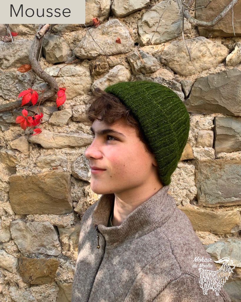 Bonnet à côtes en mohair – Image 7