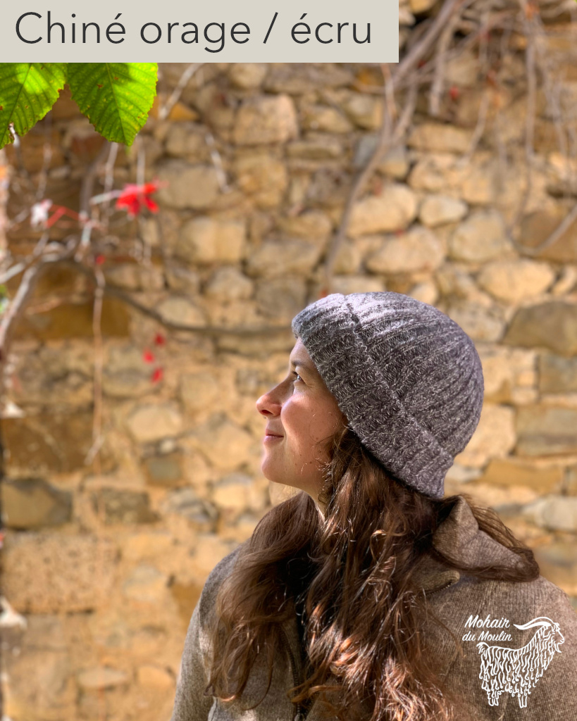 Bonnet à côtes en mohair – Image 3