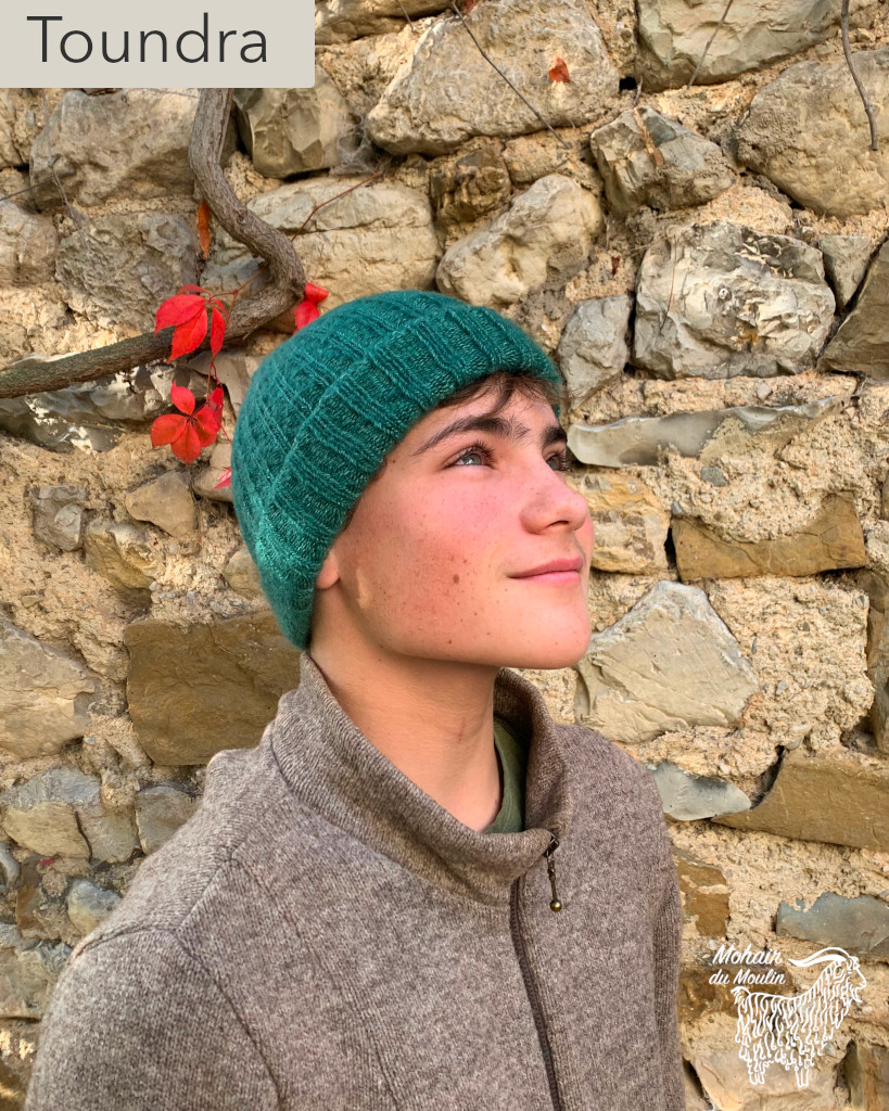 Bonnet à côtes en mohair – Image 9