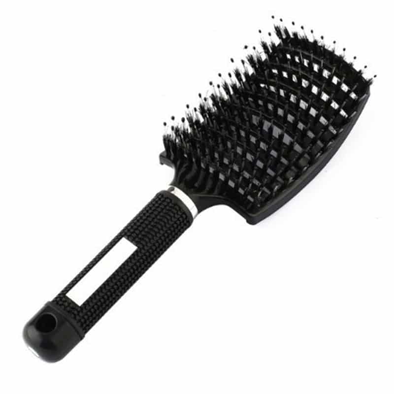 Brosse à cheveux en plastique