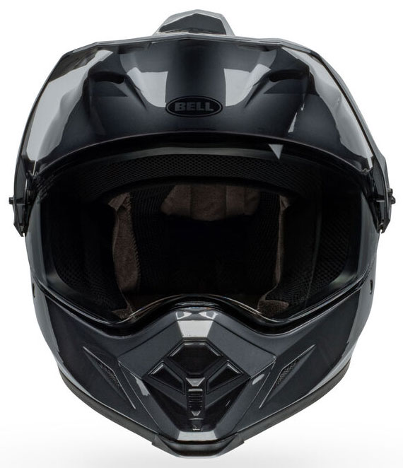 Casque BELL MX 9 Adventure MIPS – Alpine Gloss Charcoal/Silver / ECE 22-06 – Image 3