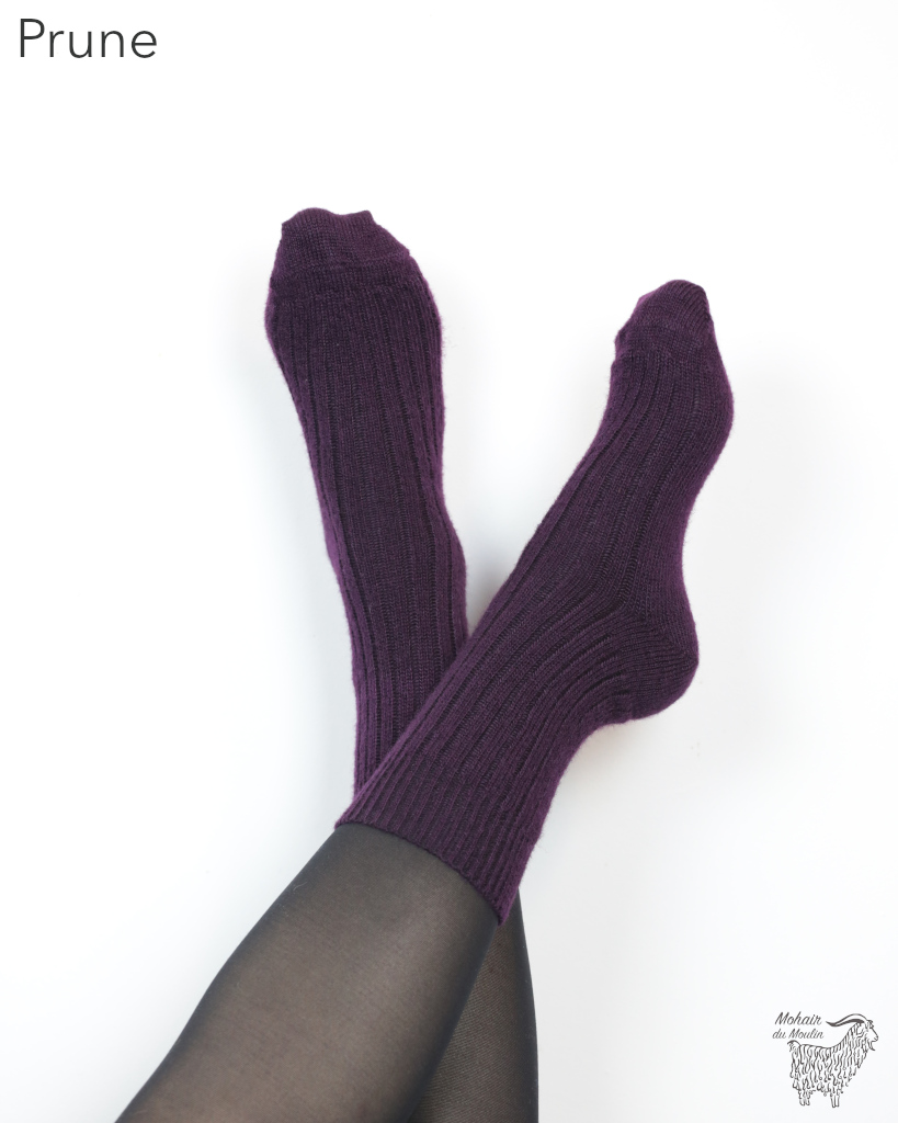 Chaussettes classiques en mohair, taille 34 – 36 – Image 6