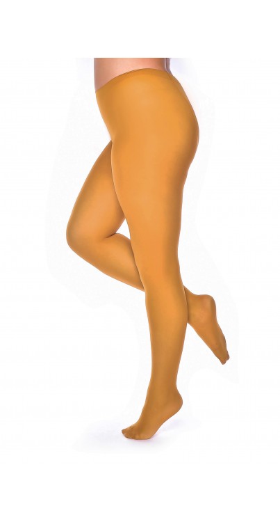 Collants moutarde, Pamela Mann