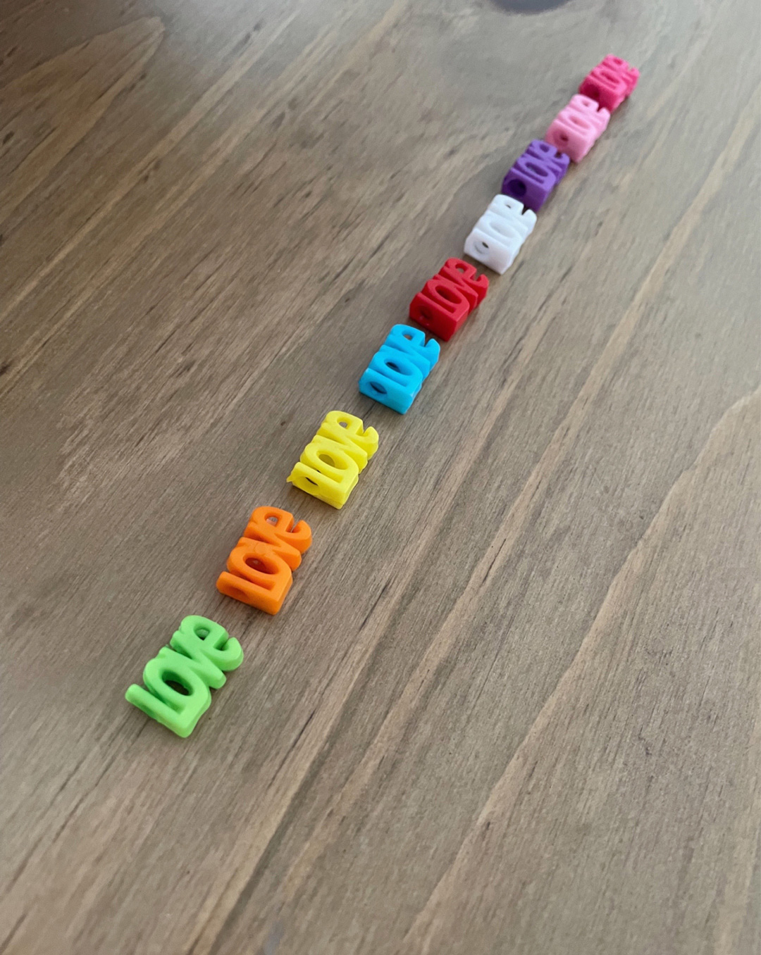 9 coloris – Collier Couleur Neon Love Maryline – Image 3