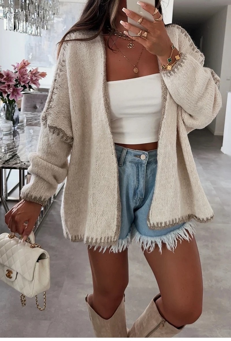 GILET PAOLA ( 6 COULEURS )