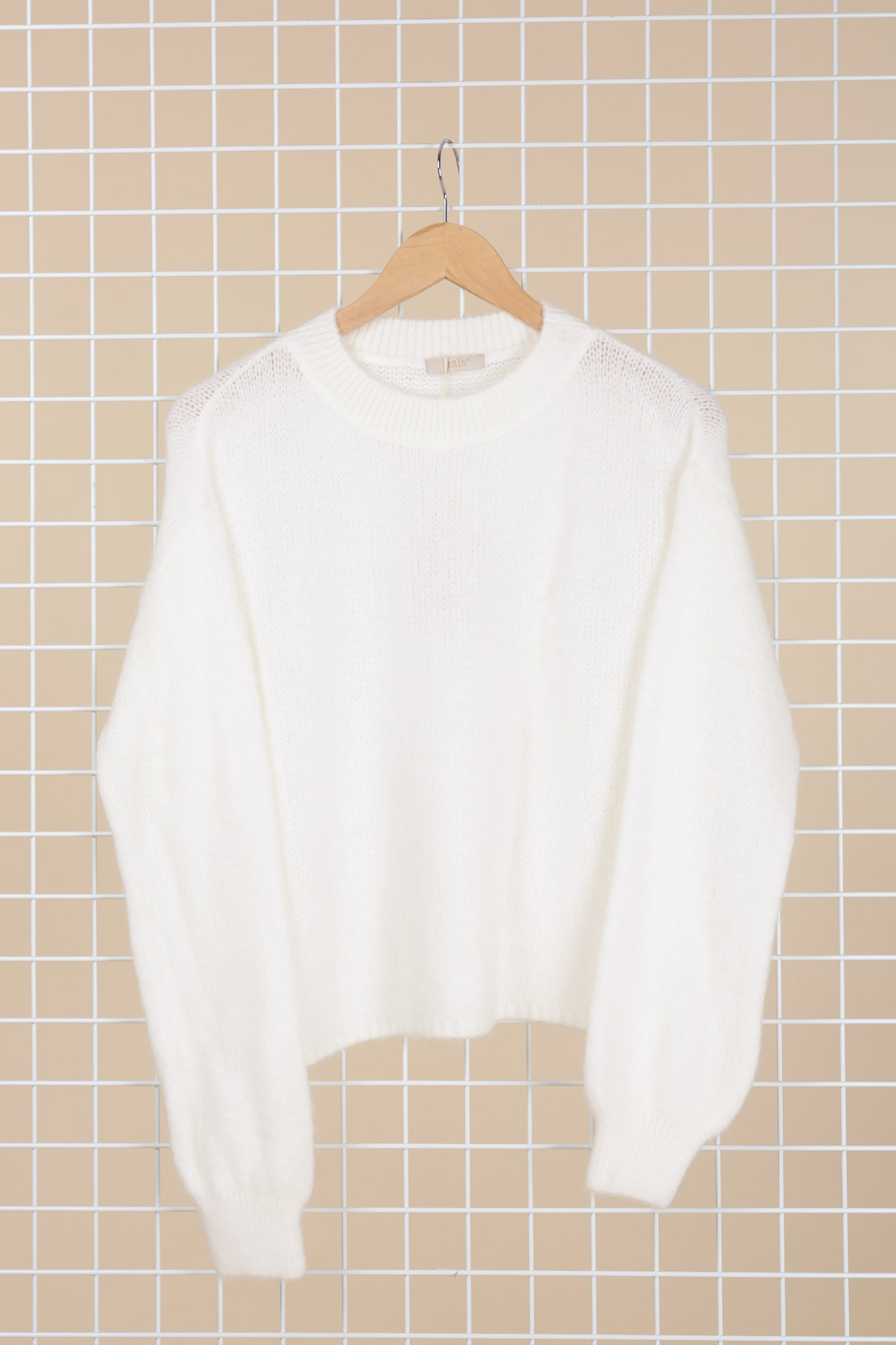 PULL NAIS COL ROND MANCHES BALLONS MODELE DIBA – Image 7