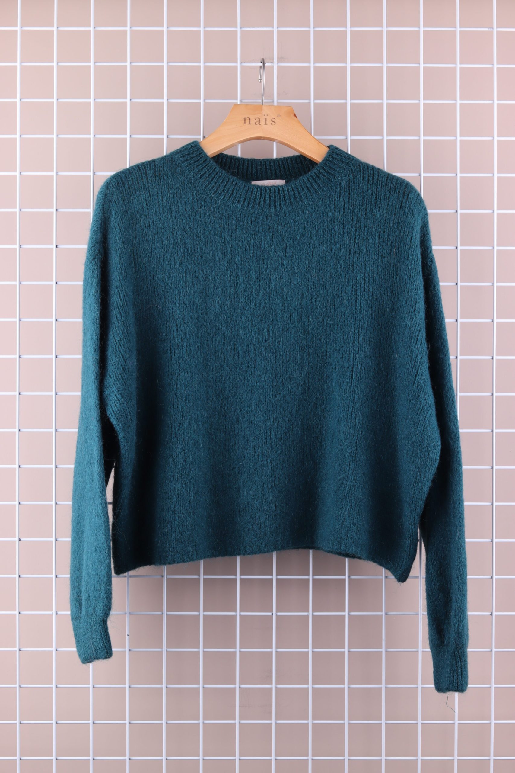 PULL NAIS COL ROND MANCHES BALLONS MODELE DIBA – Image 8