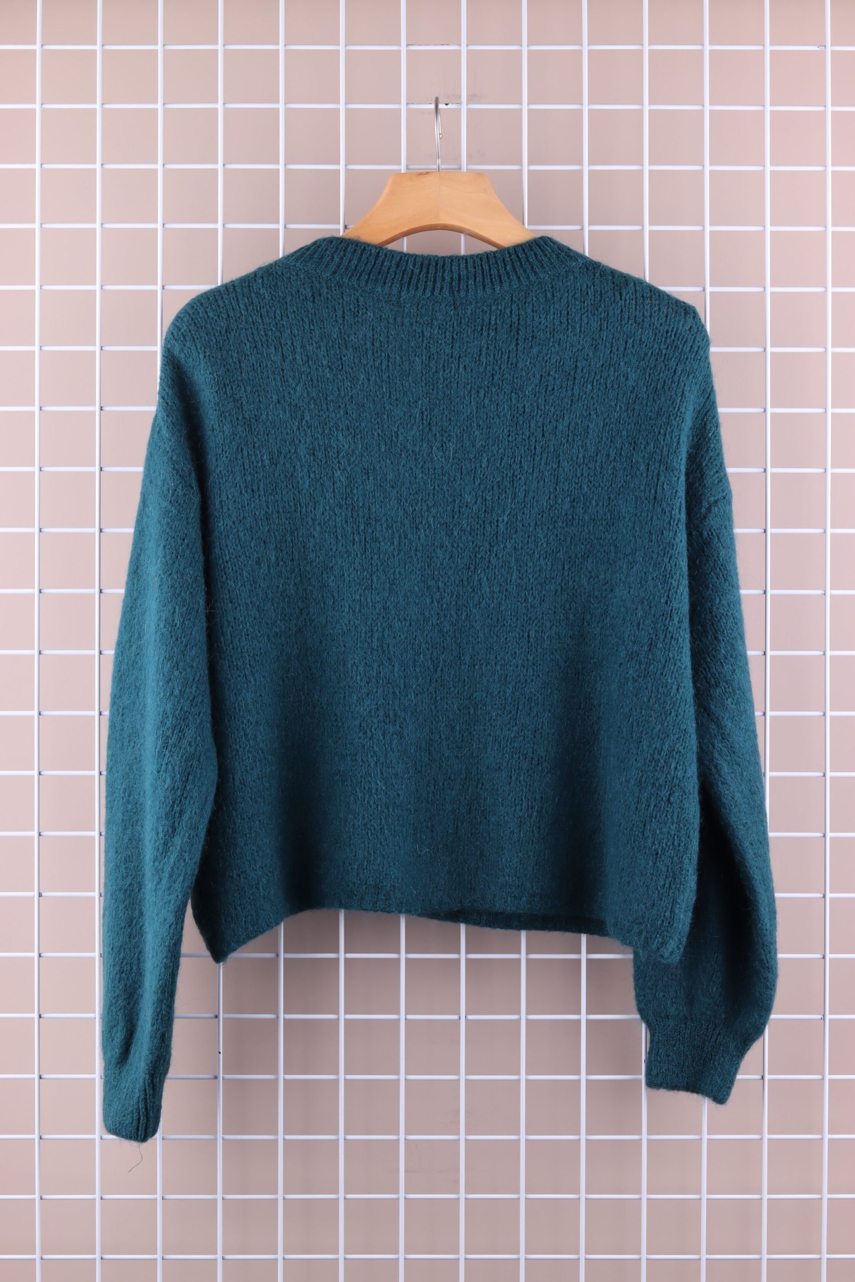 PULL NAIS COL ROND MANCHES BALLONS MODELE DIBA – Image 9