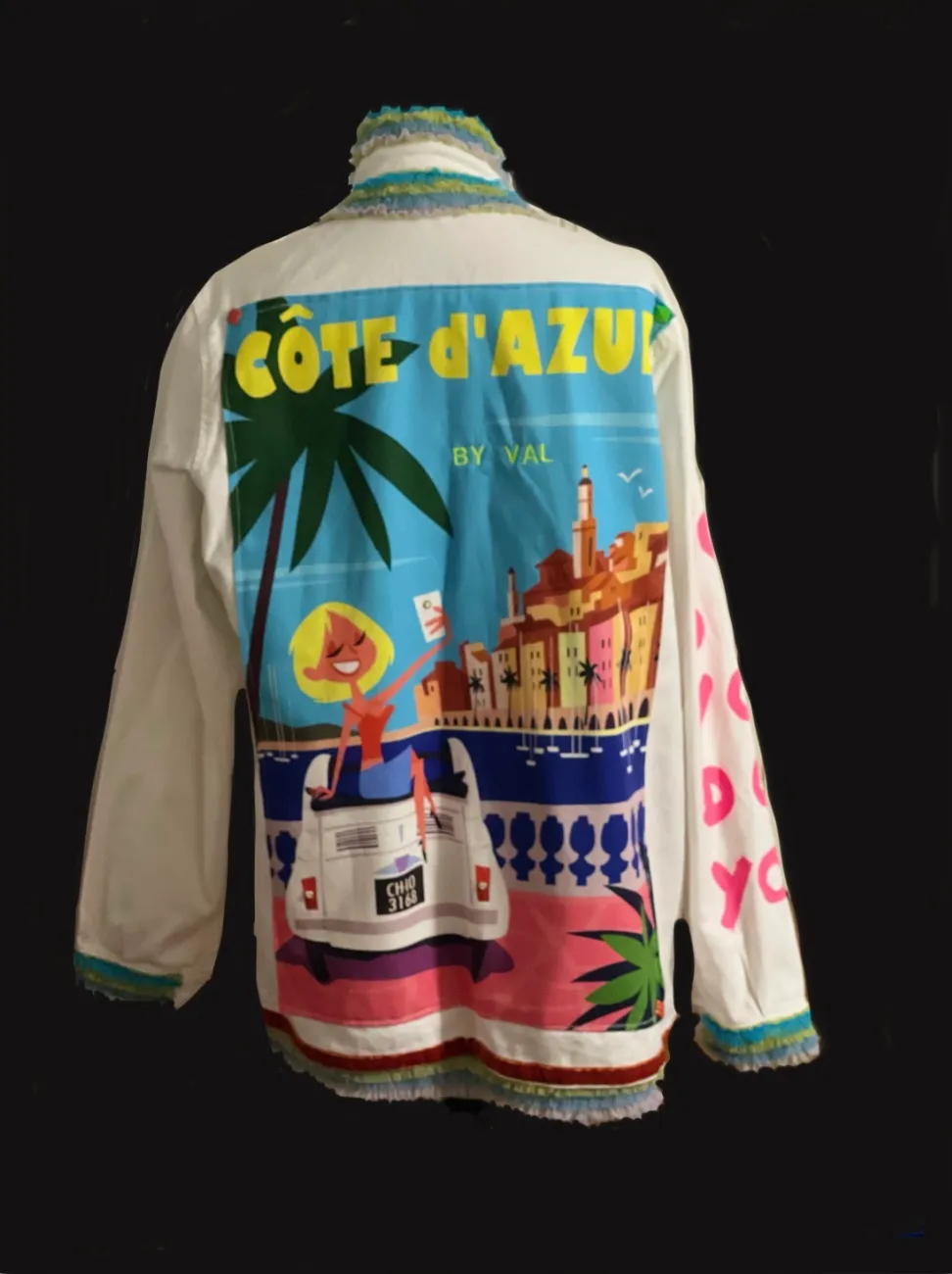 Veste militaire femme « Saint Tropez » White