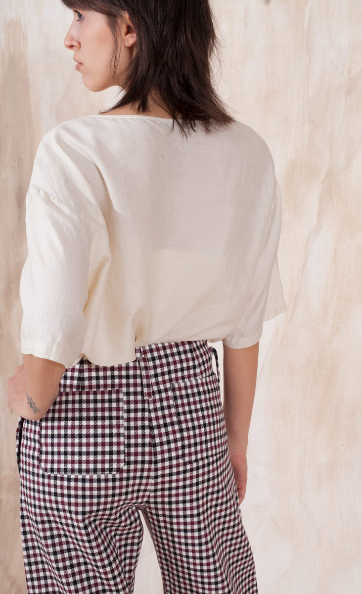 Pantalon Arrondi Gingham – Image 6