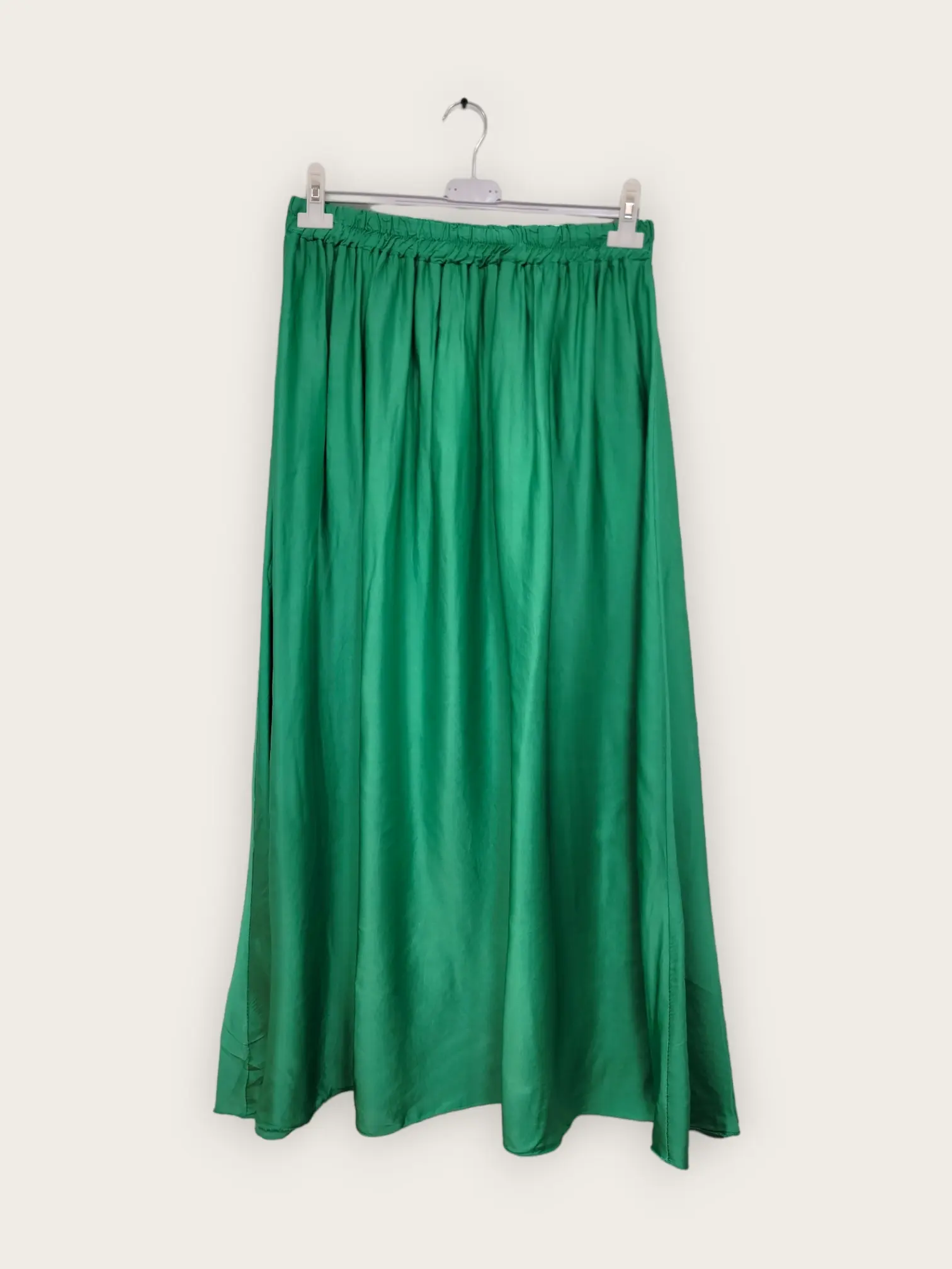Jupe longue verte Soana