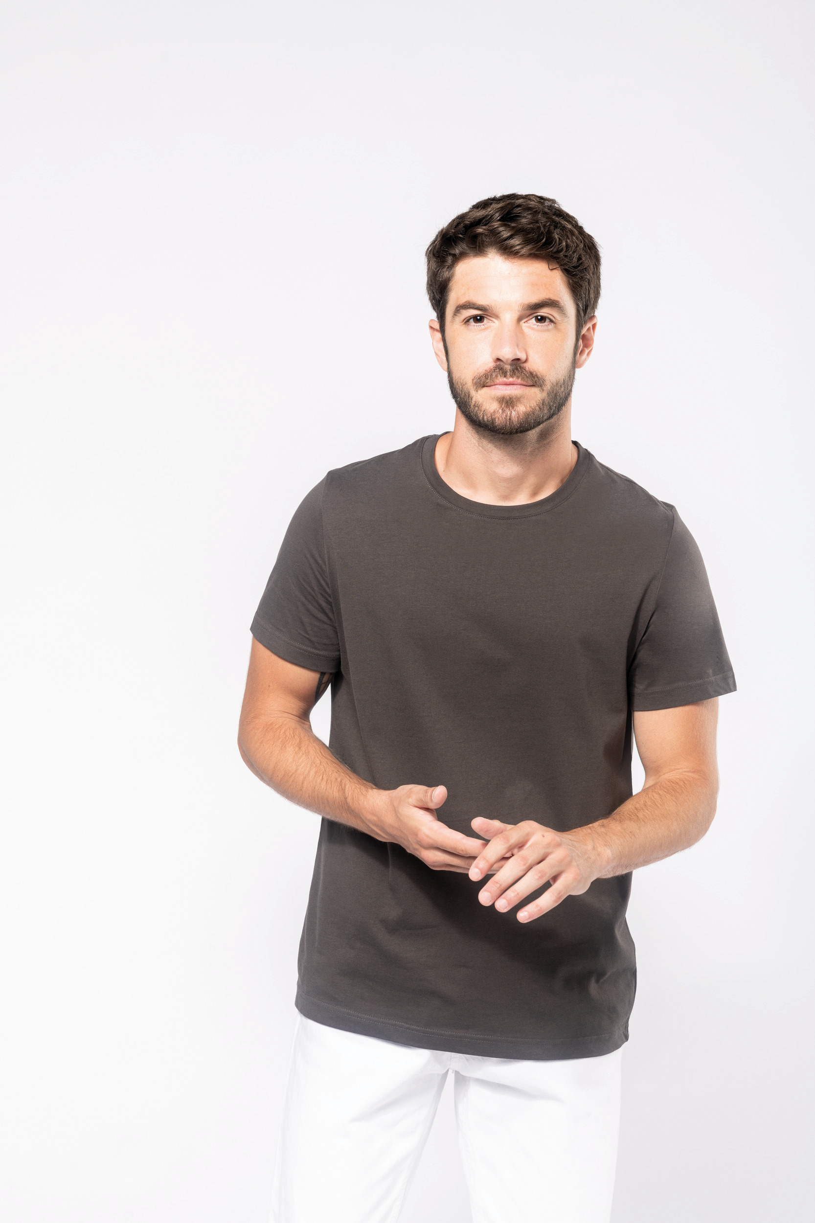 T-shirt col rond manches courtes homme – Image 3