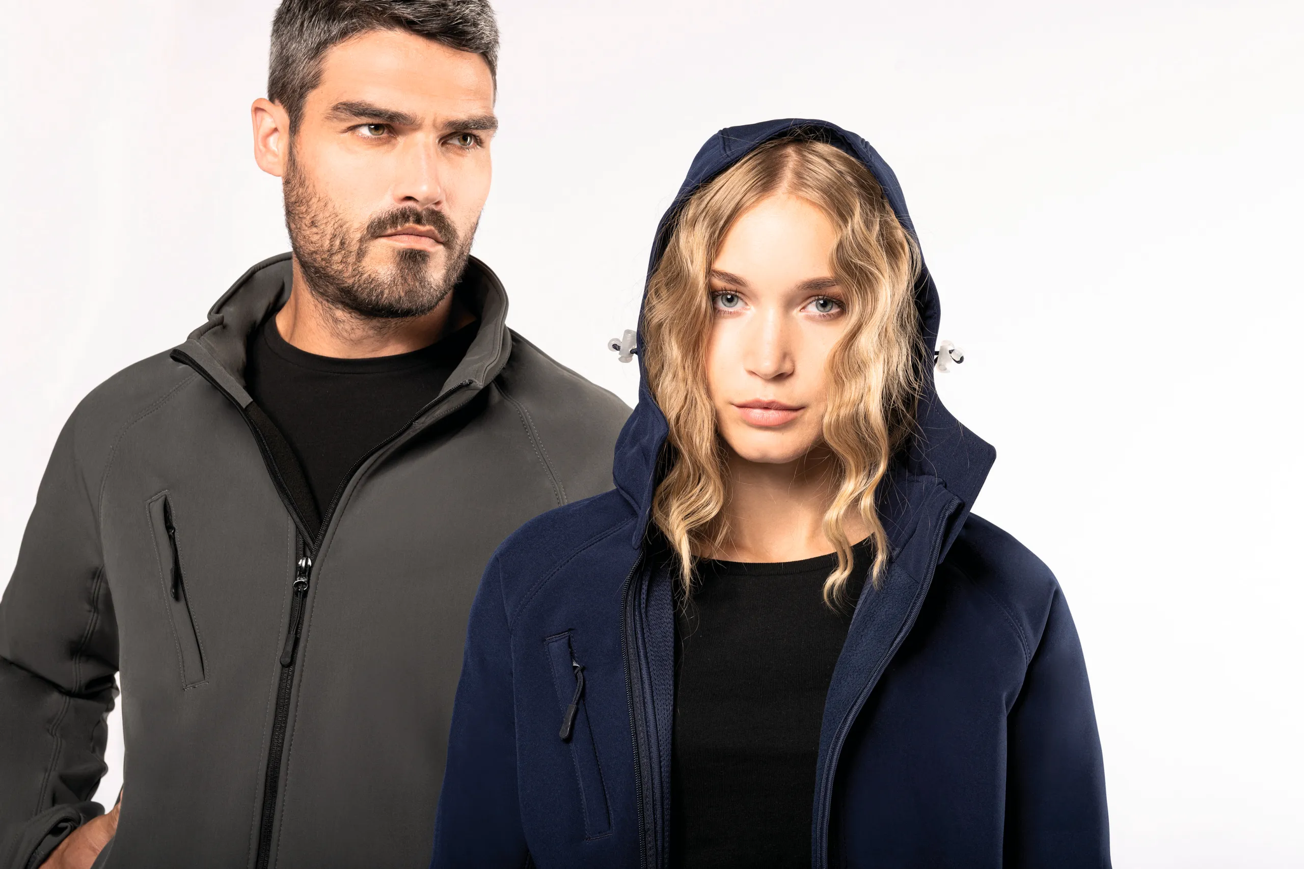 Veste softshell à capuche amovible femme – Image 9