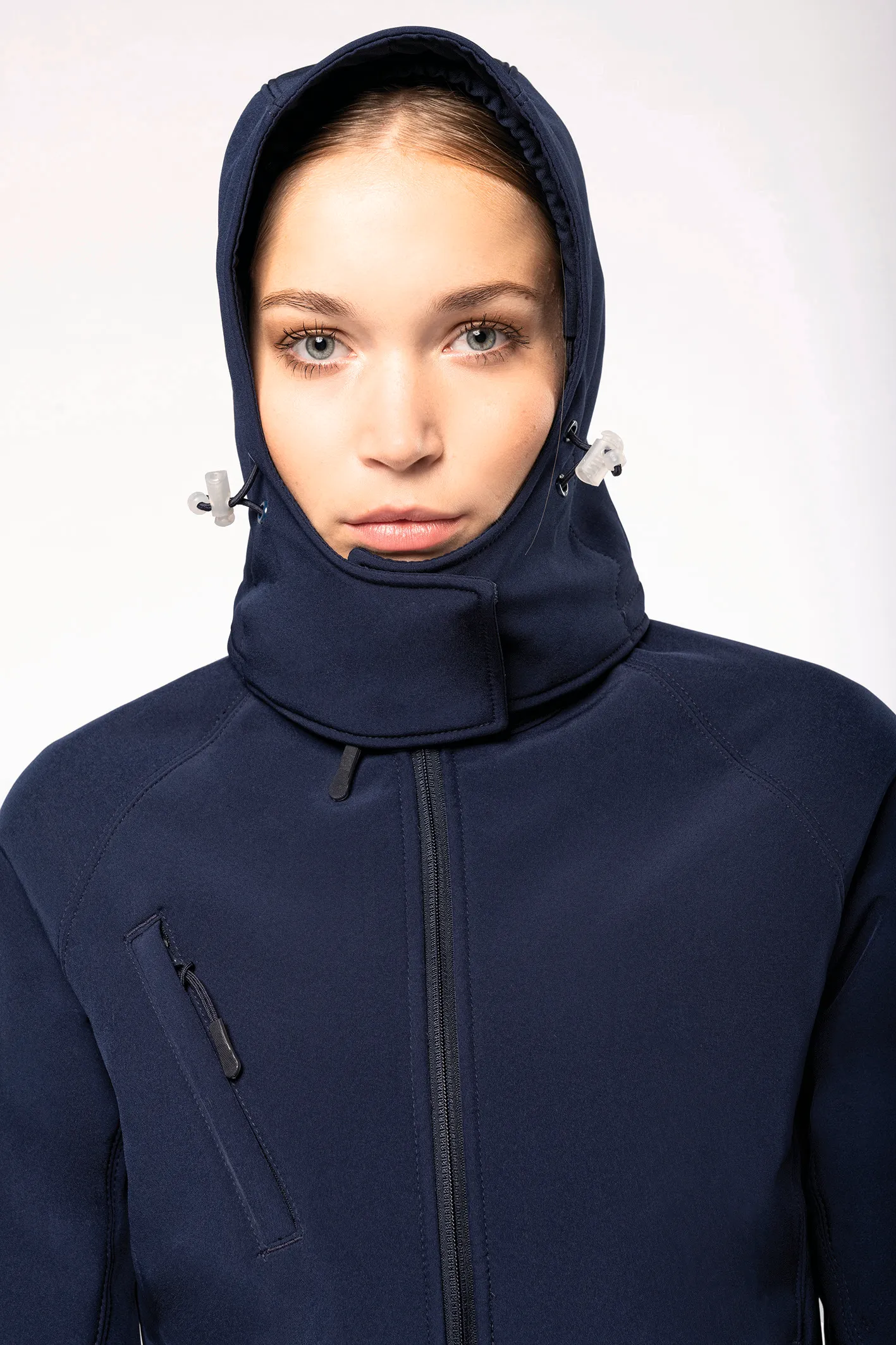 Veste softshell à capuche amovible femme – Image 8