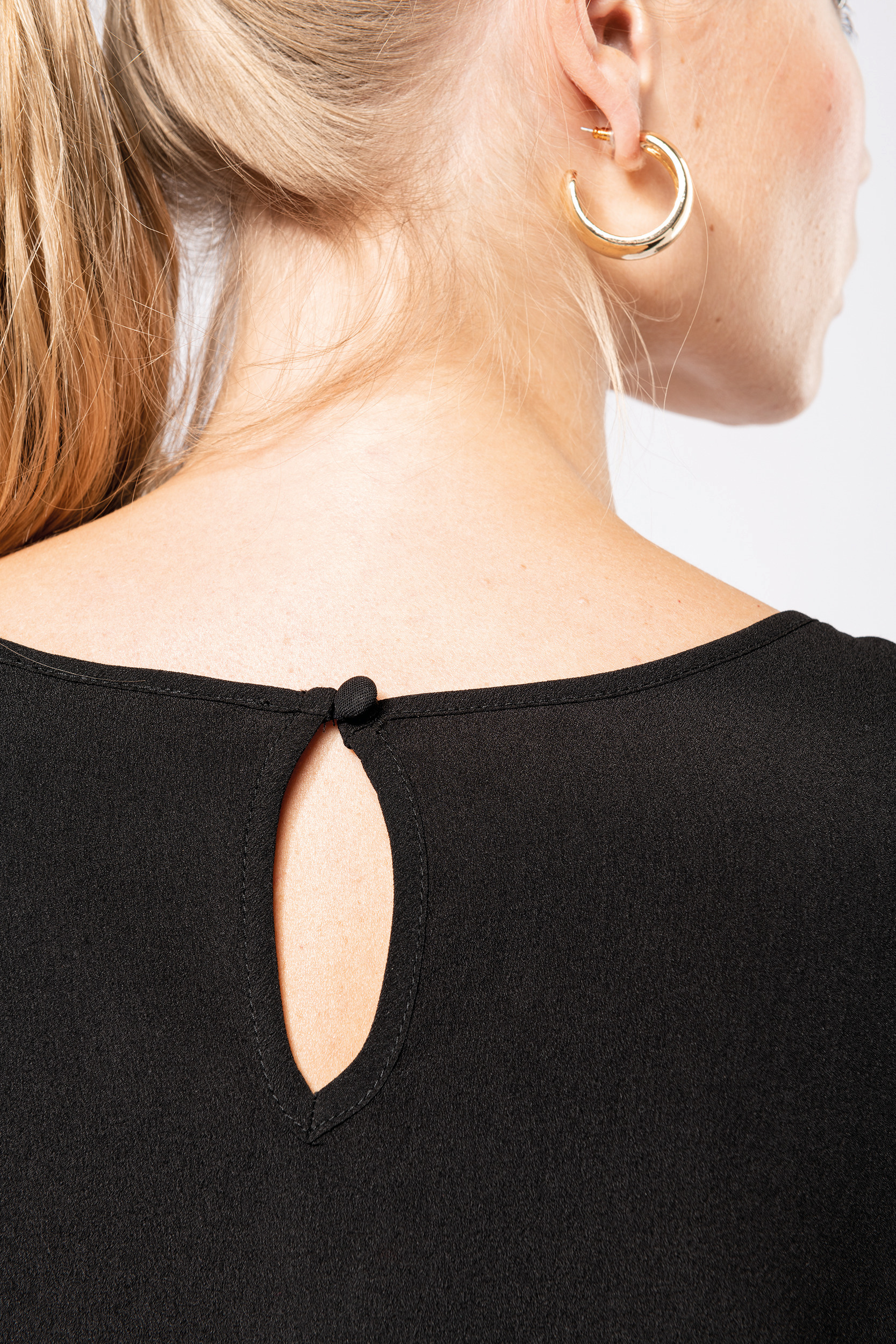 Blouse crêpe manches longues femme – Image 9