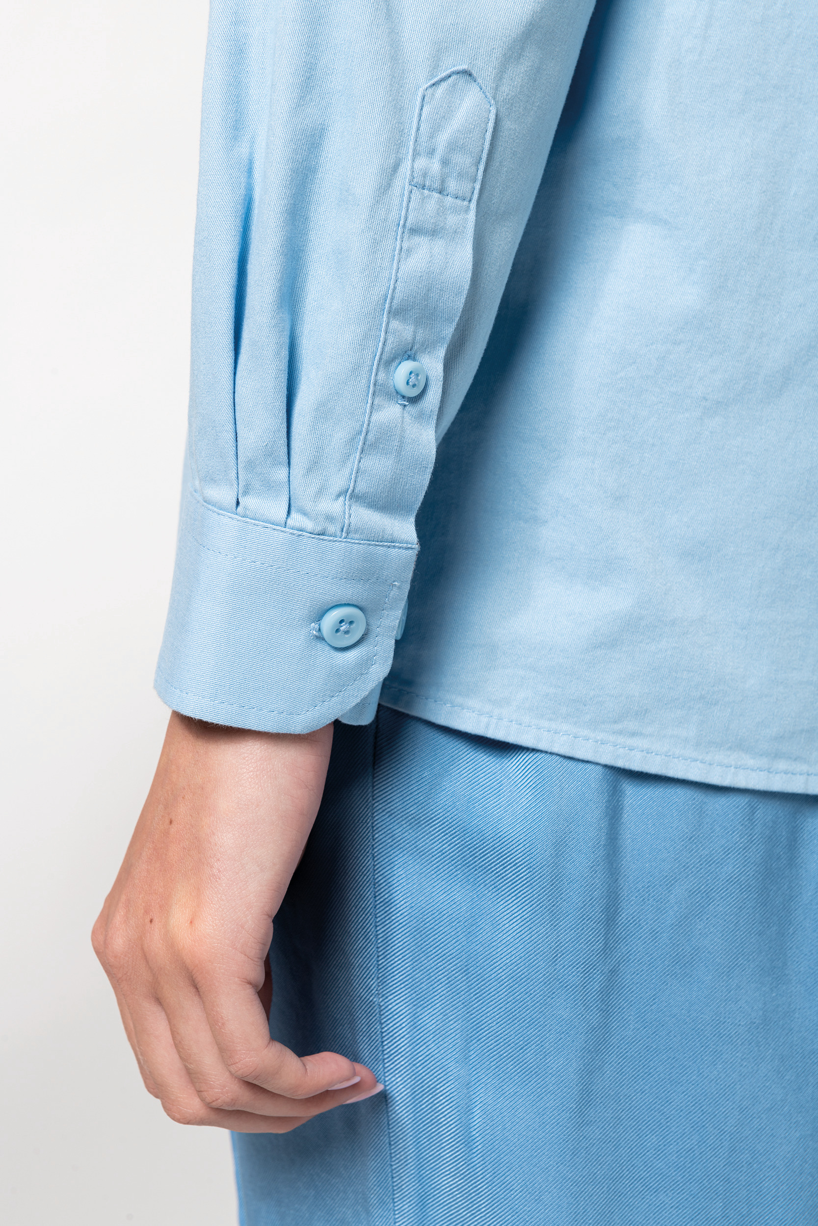 Chemise coton Nevada manches longues femme – Image 9