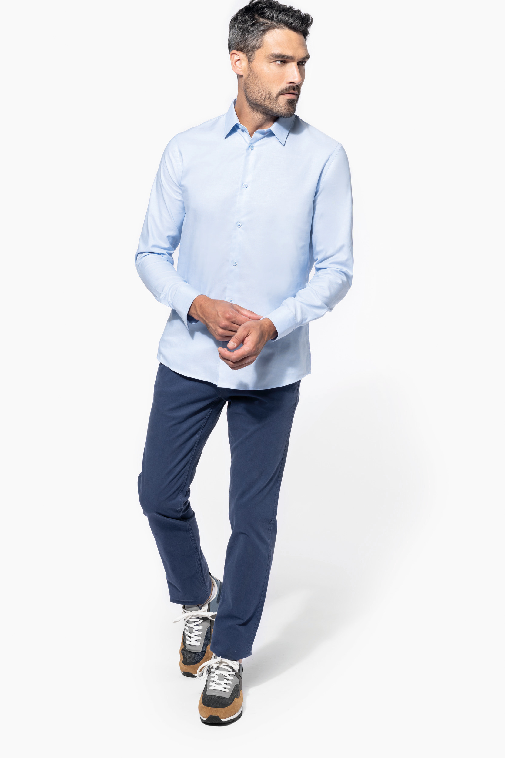 Chemise oxford manches longues homme – Image 7