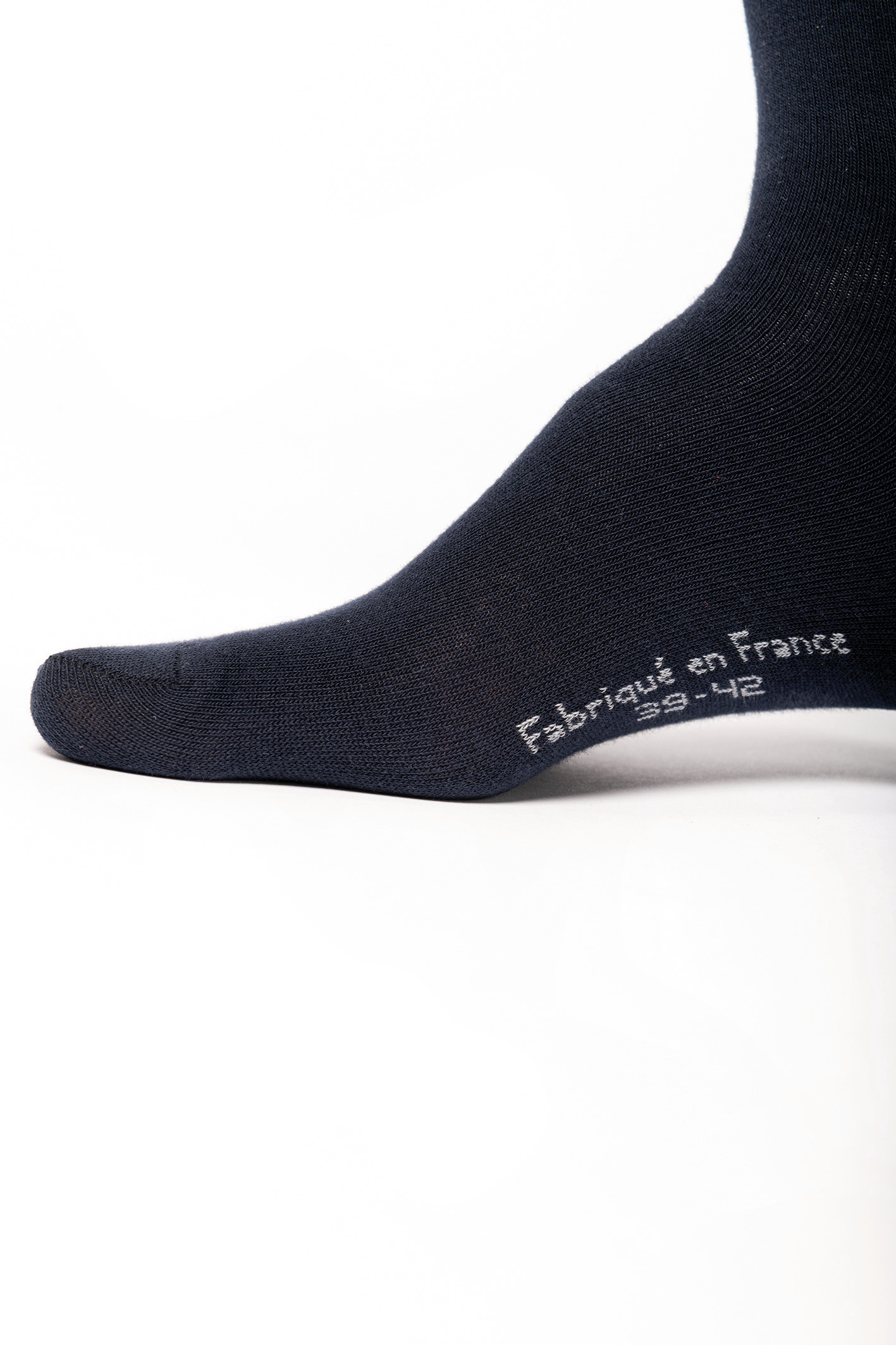 Chaussettes de ville mi-hautes coton Bio Origine France Garantie – Image 3