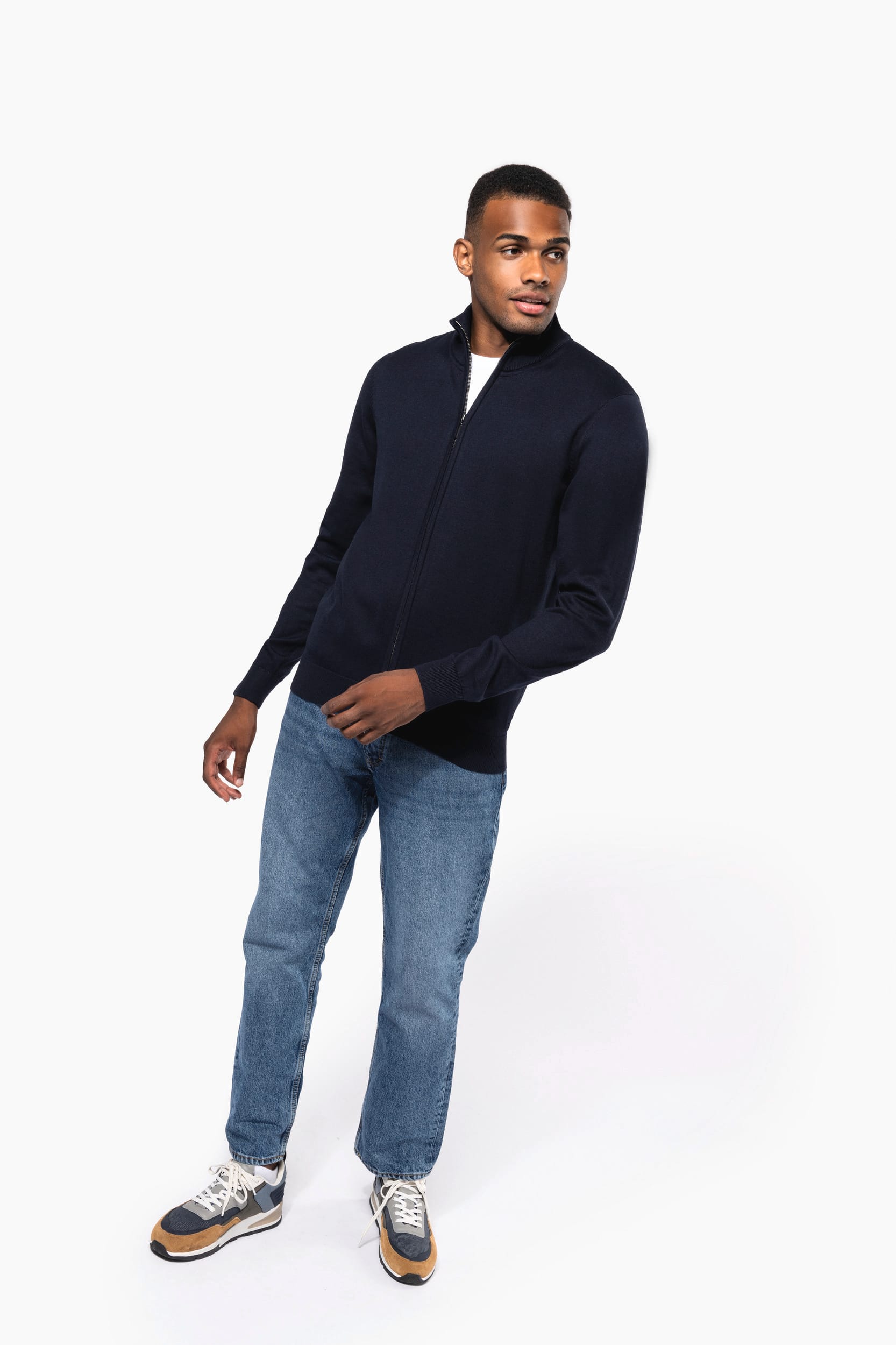 Cardigan zippé homme – Image 6