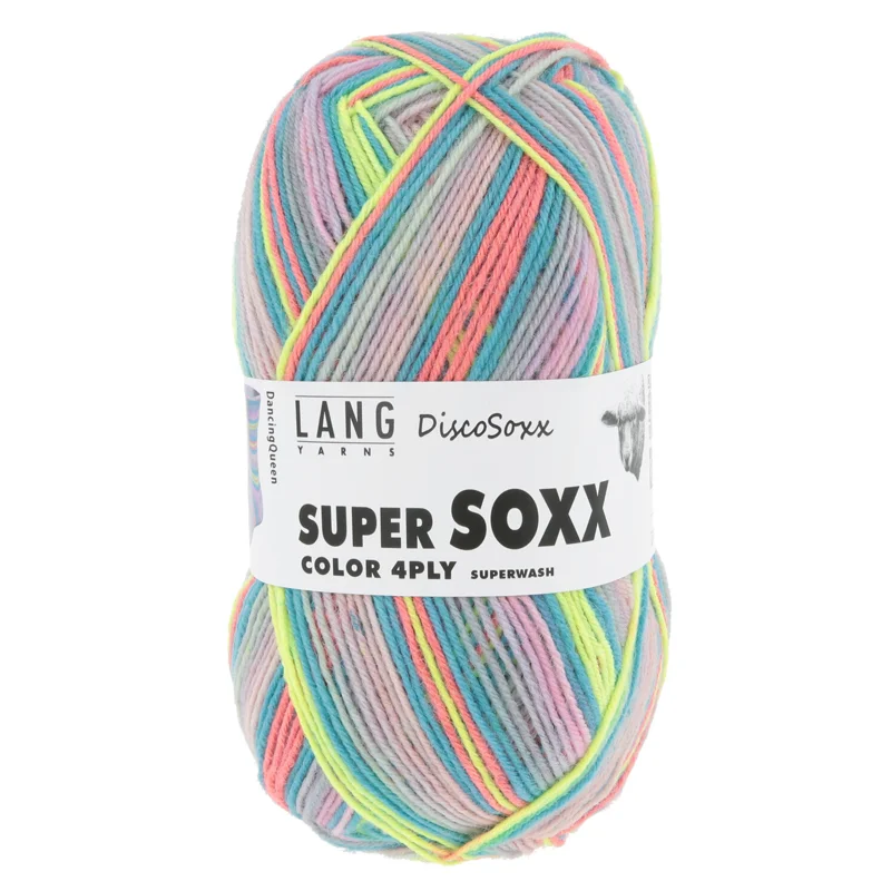 Super Soxx Disco Color 4 PLY 518 – Lang Yarns