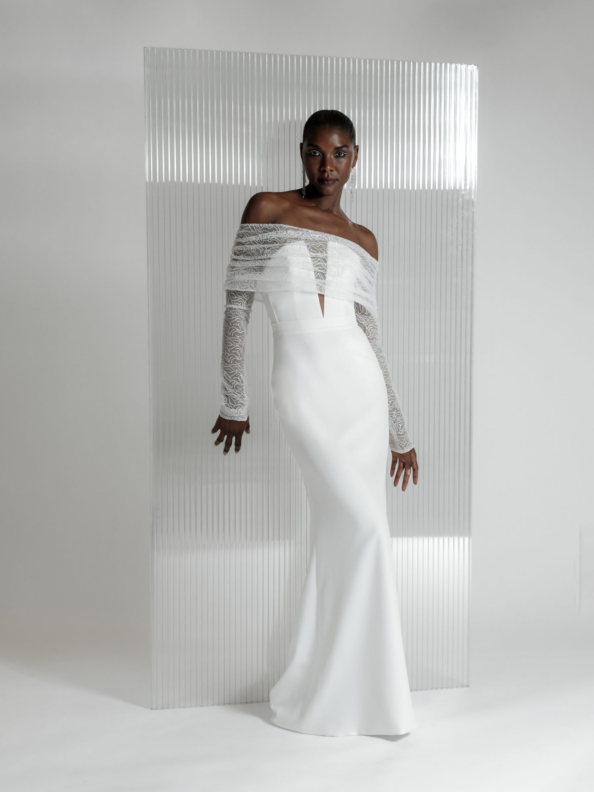 ZOE – Robe de mariée longue bustier – Image 2