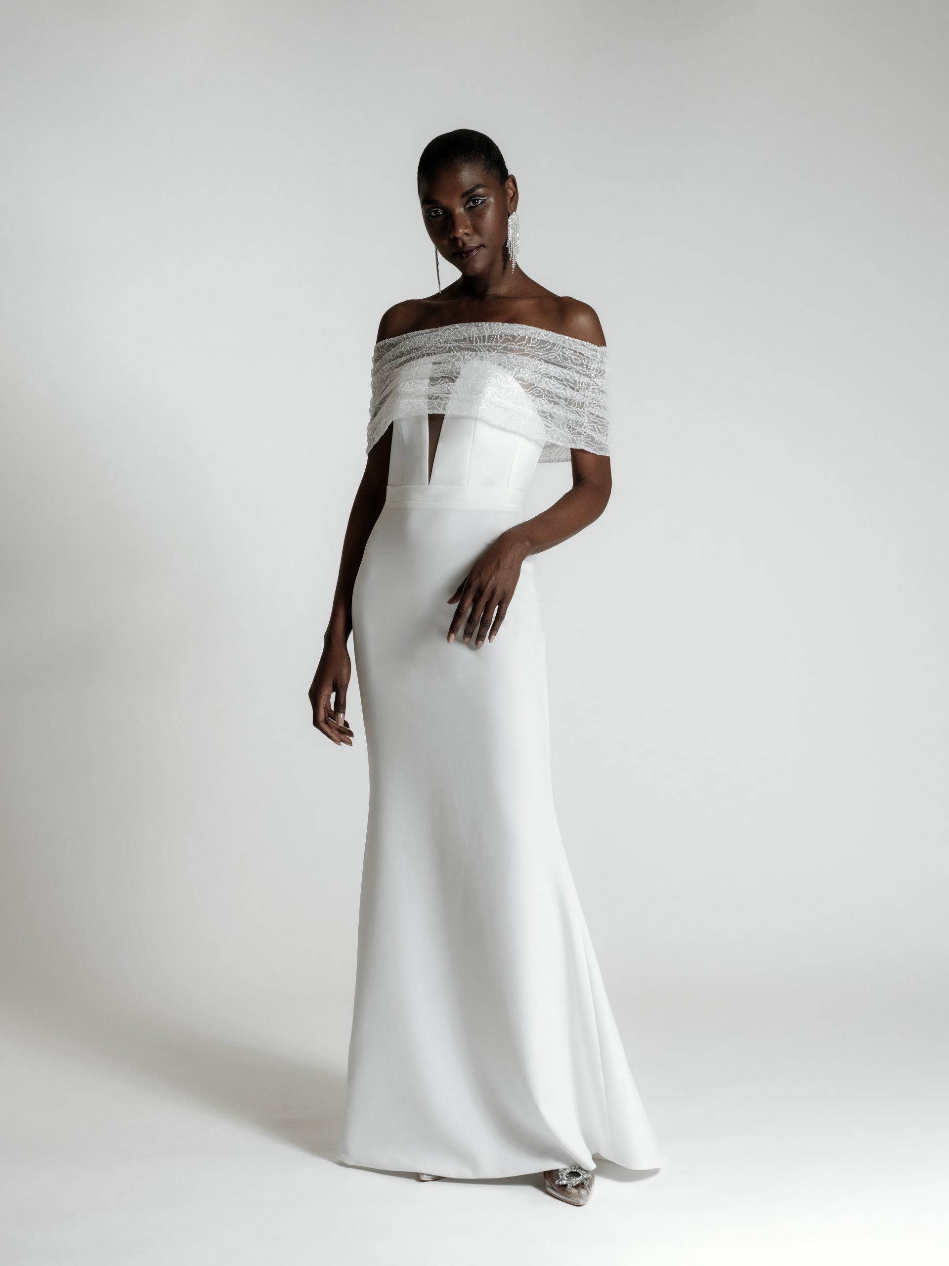 ZOE – Robe de mariée longue bustier – Image 3