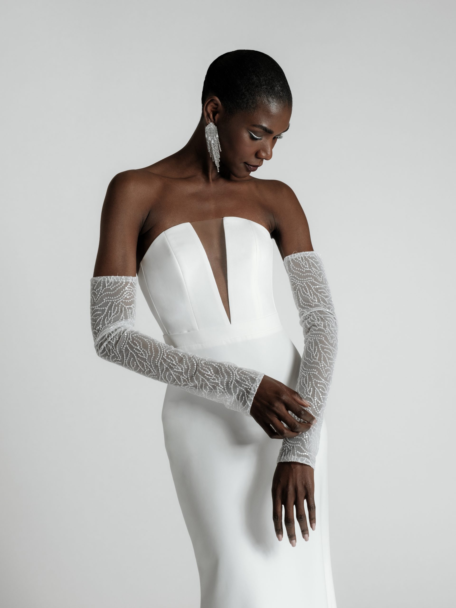 ZOE – Robe de mariée longue bustier – Image 4