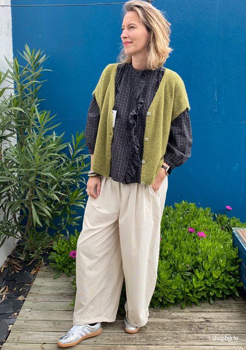 Pantalon Magic Large Velours Tosc – Johanna Paris – Image 2