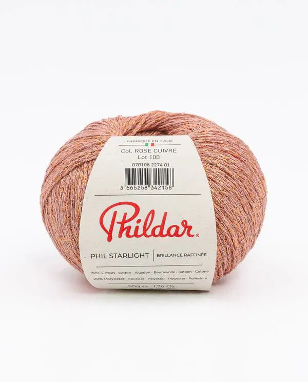 Phil Starlight Rose cuivré – Phildar