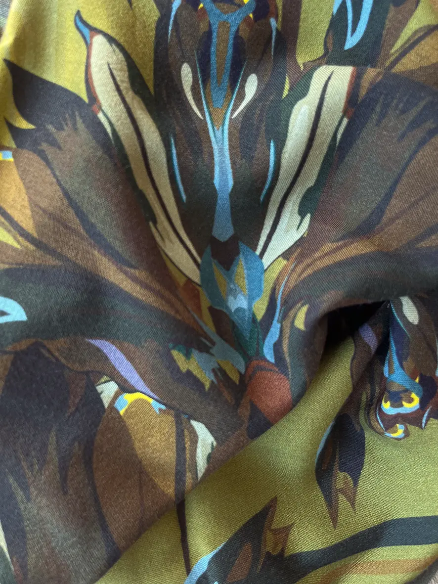 Châle Cordyline Kaki – Image 7