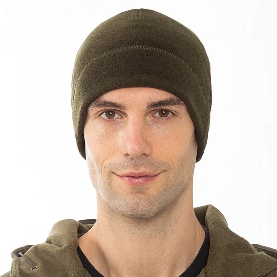 Bonnet polaire mixte uni