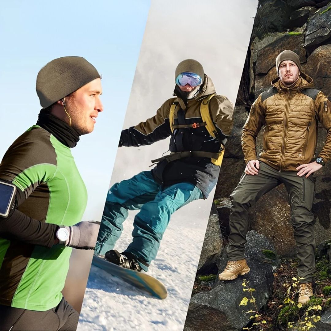 Bonnet polaire mixte uni – Image 8