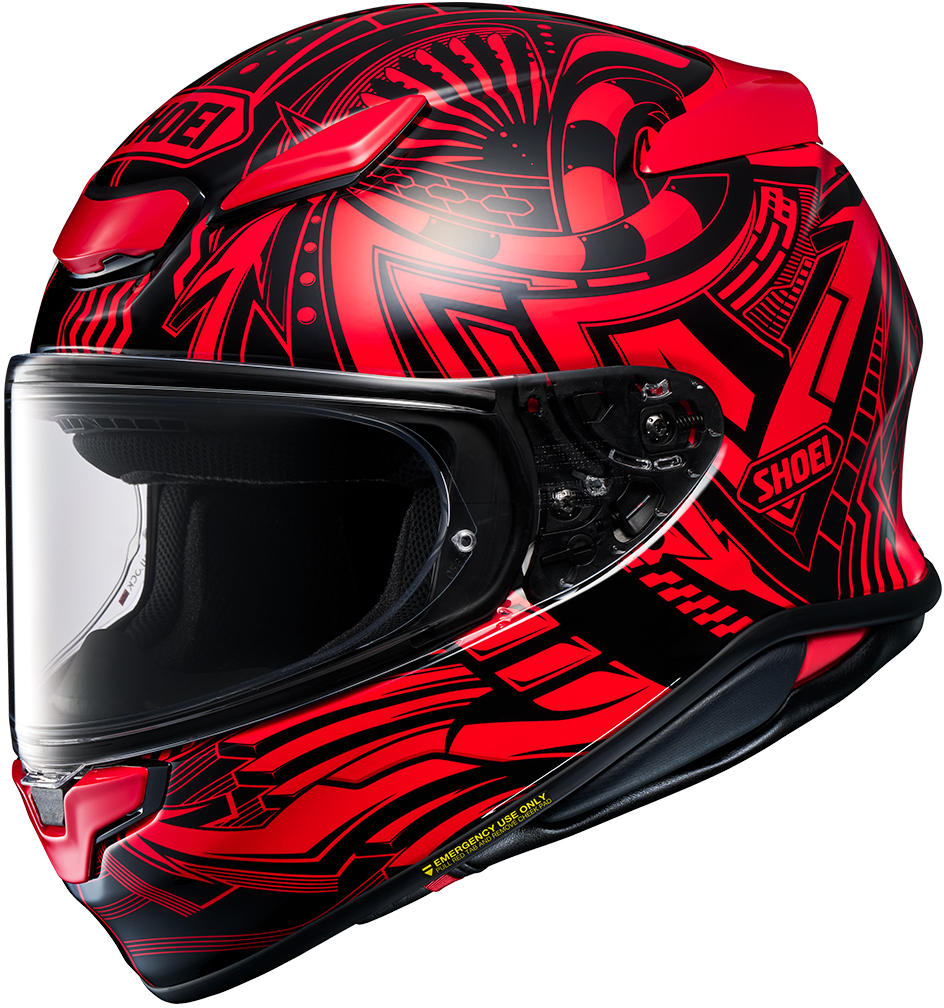 Casque SHOEI NXR2 BEAUT TC-1 Rouge / NEW 2025