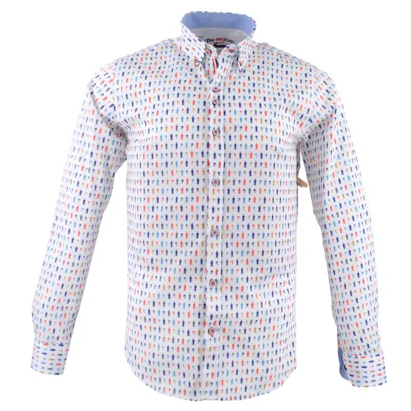 Chemise homme Charlie Chaplin THE SURFCAR Lisbo – Image 2