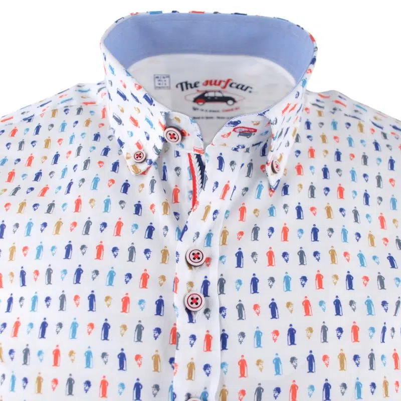 Chemise homme Charlie Chaplin THE SURFCAR Lisbo