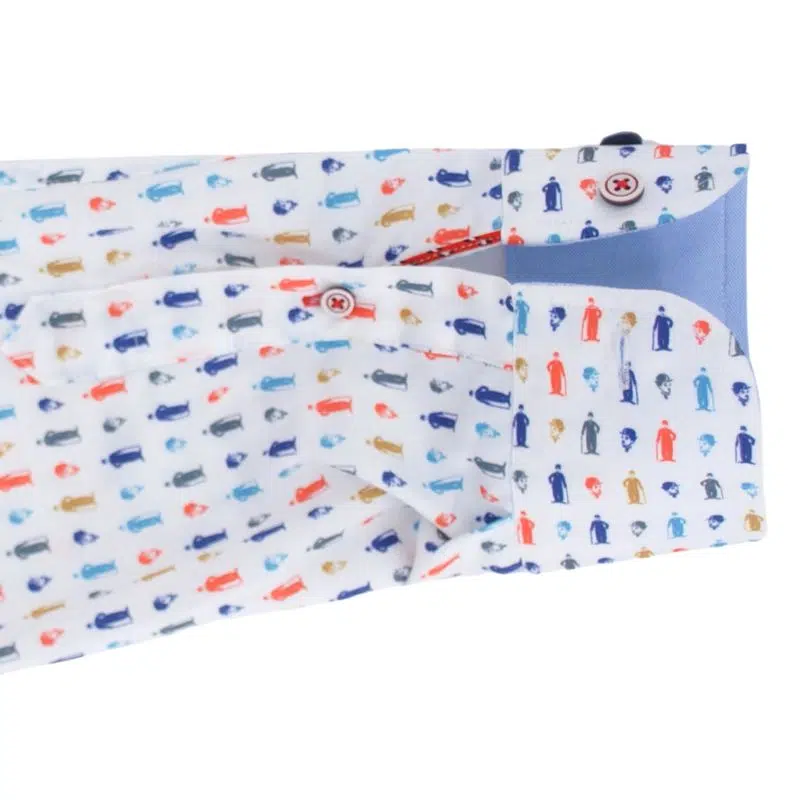 Chemise homme Charlie Chaplin THE SURFCAR Lisbo – Image 4